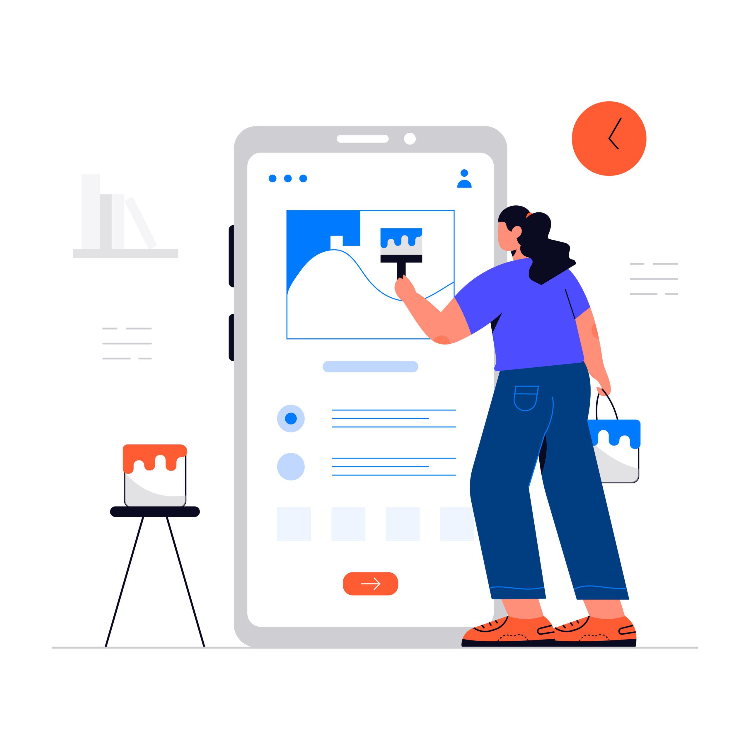 تاثیر تجربه کاربری (UX / UI) 