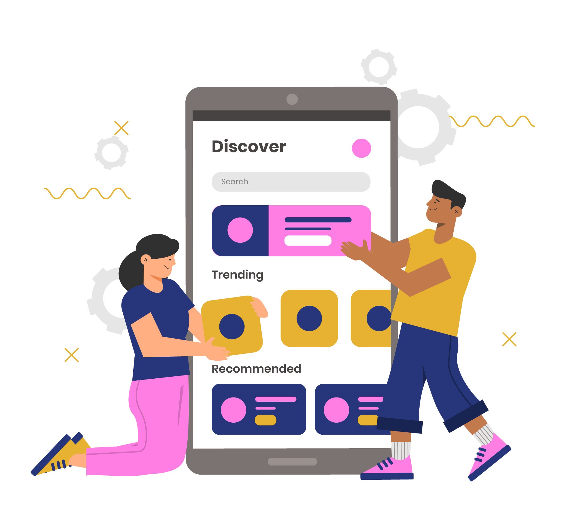 تاثیر تجربه کاربری (UX / UI) 